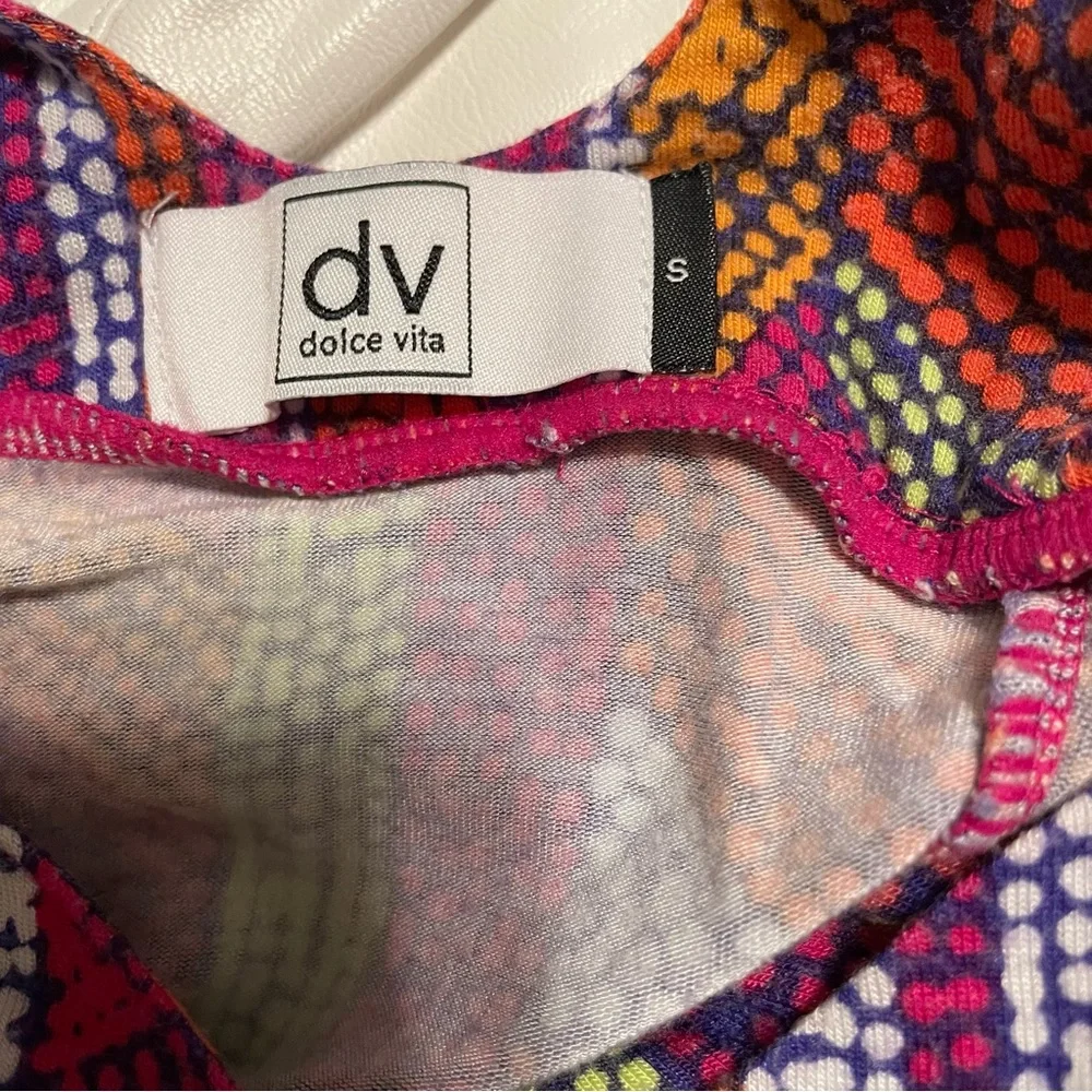 Dolce Vita Multicolored tight dress - Picture 6 of 6